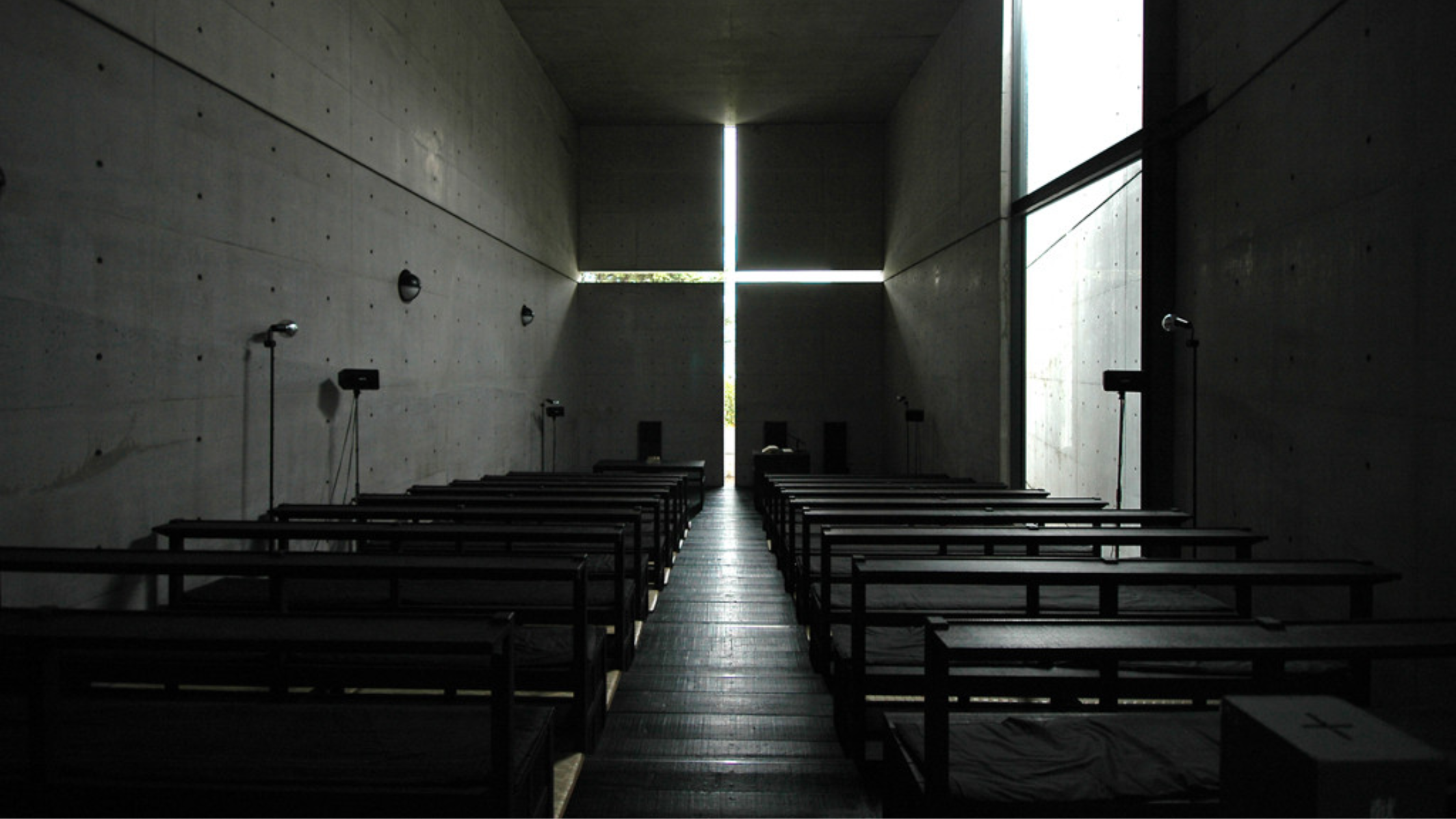 Tadao Ando : Church of the Light, Osaka, Jepang