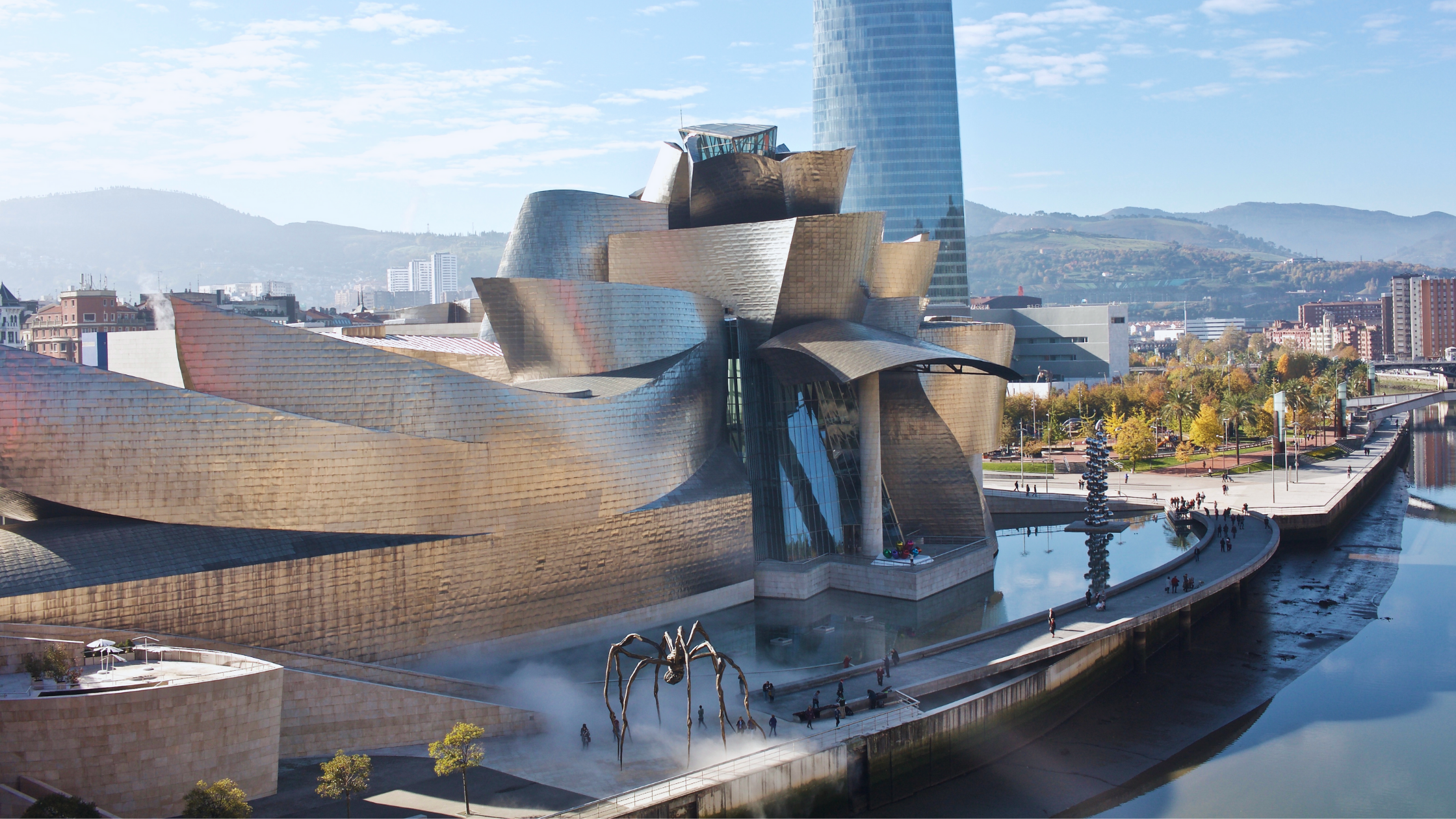 Frank Gehry : Guggenheim Museum Bilbao - Bilbao, Spanyol