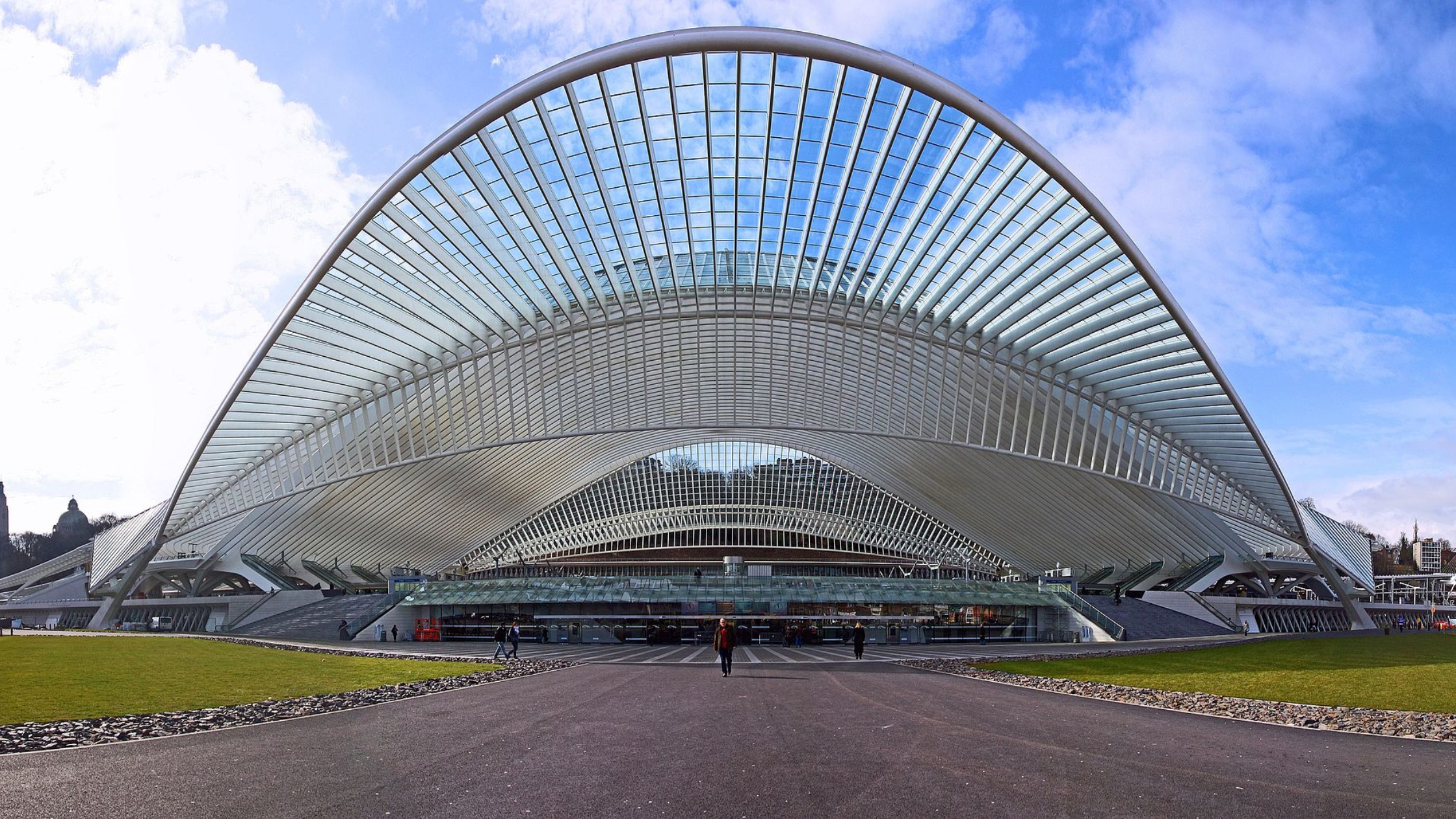 Santiago Calatrava : Liège-Guillemins railway station - Liège, Belgia