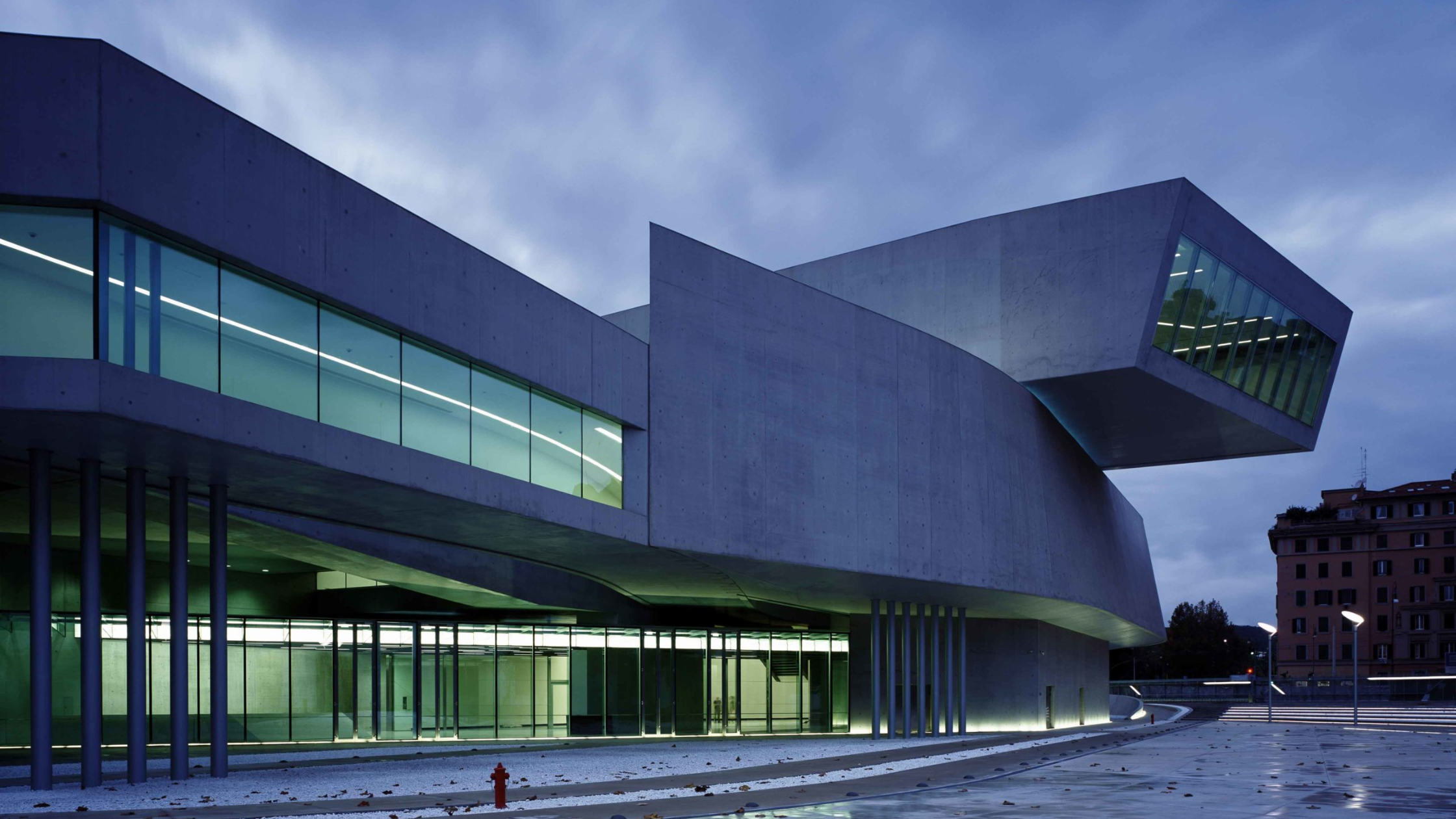 Zaha Hadid : MAXXI National Museum of the 21st Century Arts, Roma, Italia